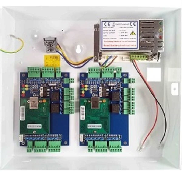 Four Door Access Controller Board c/w Power Supply Door Entry Systems