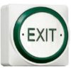 Surface Fit Large Green Plastic Exit Button Door Entry Systems