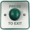 Green Dome Plastic Exit Button / Dome Request to Exit Door Entry Systems