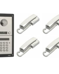 4 Button Audio Kit with Keypad – 4 Way Audio Entry Door Entry Systems