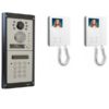 4 Way Video Entry System- Videx 4 Button Colour Video Kit Door Entry Systems