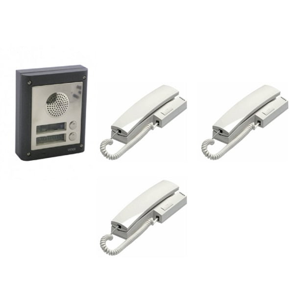 3 Way Videx Audio Door Entry Kit – 3 Button Surface Entry Kit Door Entry Systems