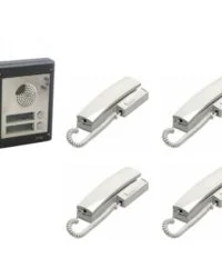 4 Way Videx Audio Door Entry Kit – 4 Button Surface Entry Kit Door Entry Systems