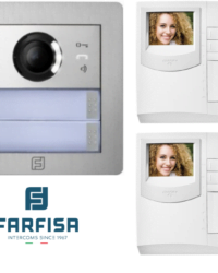 Farfisa Kit DUO 2way Alba Panel Exhito Monitor Door Entry Systems